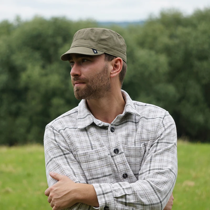 Casquette Militaire Cadet olive JAXON & JAMES - VENTE EN GROS