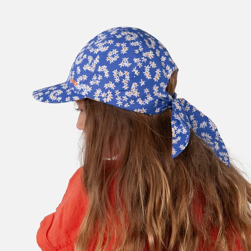Casquette de Soleil Enfant en Coton Wuppy bleu BARTS
