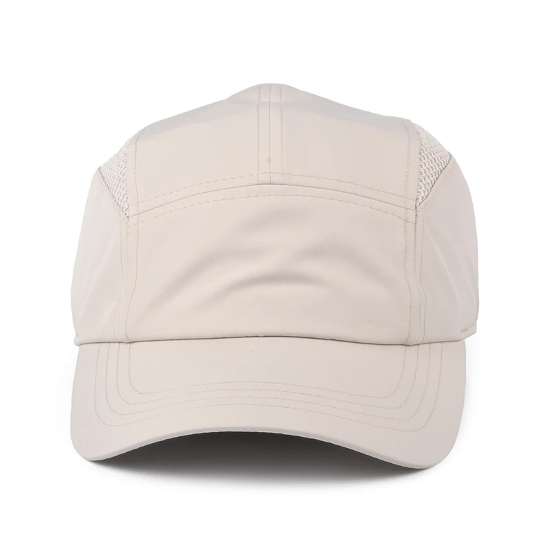 Casquette 5 Panel Hydrofuge Recyclée Airflo pierre clair TILLEY