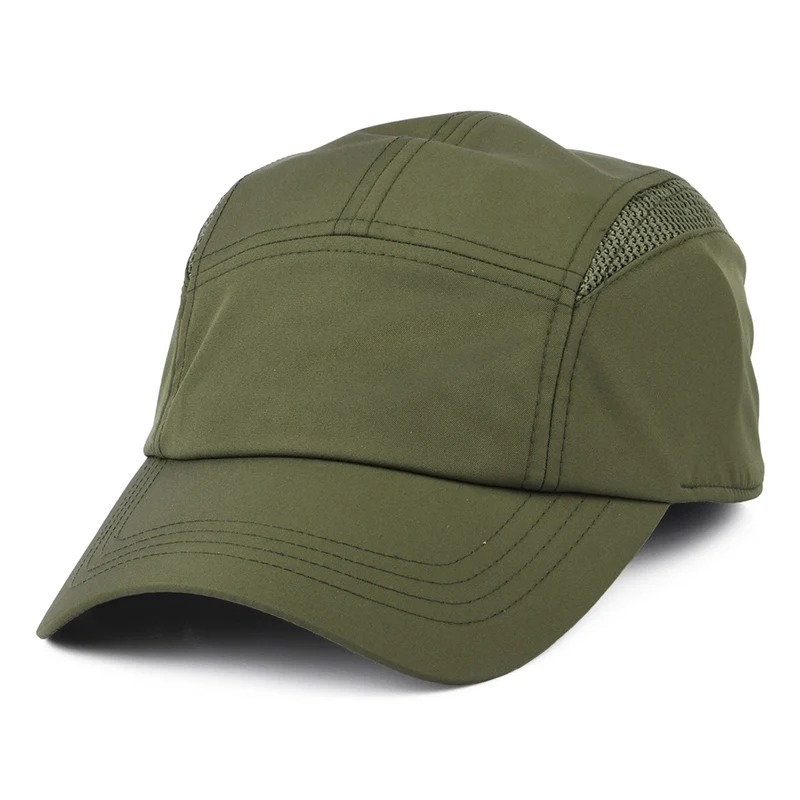 Casquette 5 Panel Hydrofuge Recyclée Airflo olive TILLEY
