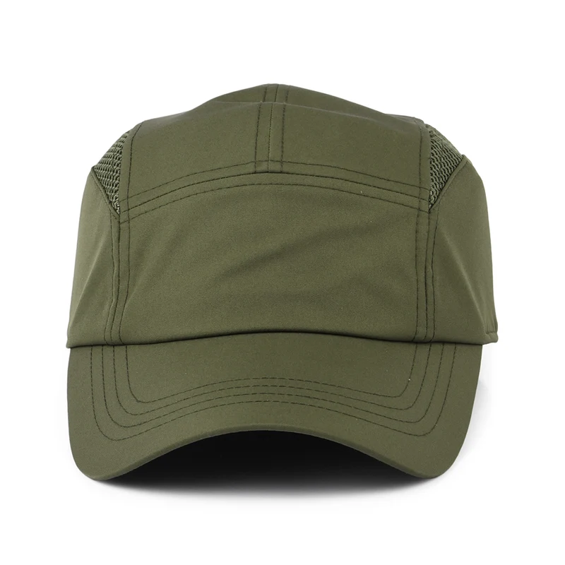 Casquette 5 Panel Hydrofuge Recyclée Airflo olive TILLEY