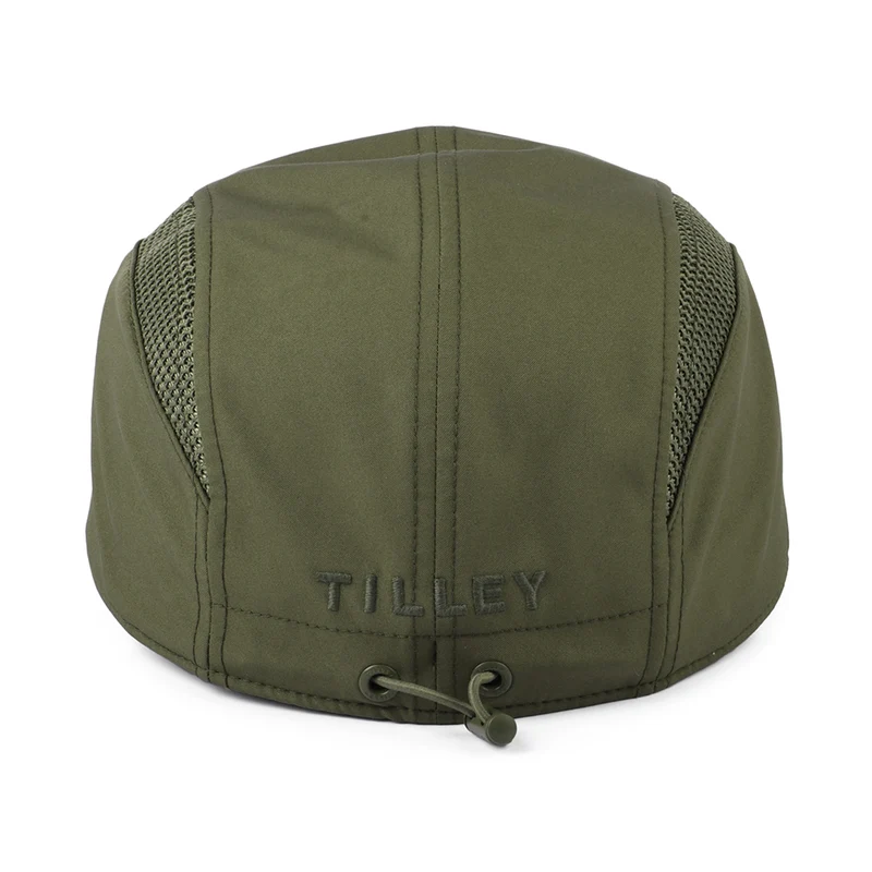 Casquette 5 Panel Hydrofuge Recyclée Airflo olive TILLEY