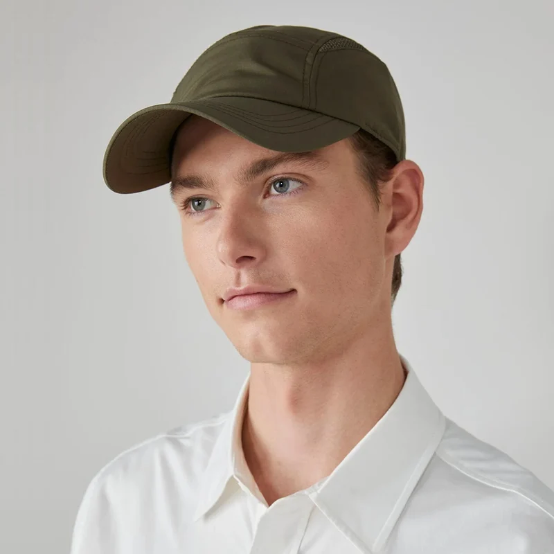 Casquette 5 Panel Hydrofuge Recyclée Airflo olive TILLEY