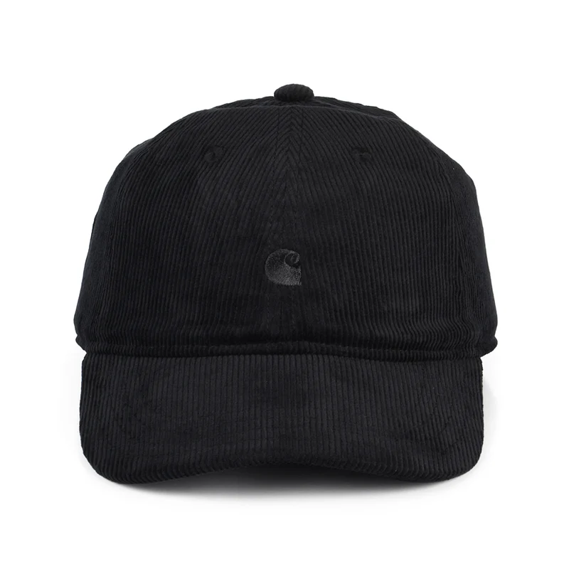 Casquette en Velours Côtelé Ton Sur Ton Harlem noir CARHARTT WIP