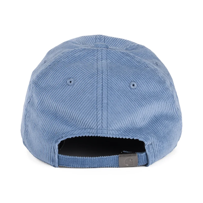 Casquette en Velours Côtelé Ton Sur Ton Harlem bleu ardoise CARHARTT WIP