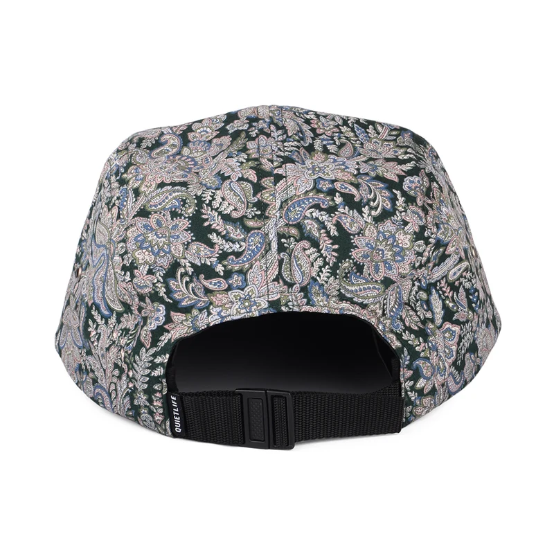 Casquette 5 Panel Paisley vert foncé-multi THE QUIET LIFE