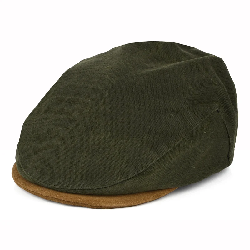 Casquette Plate Hooligan olive-beige sable BRIXTON