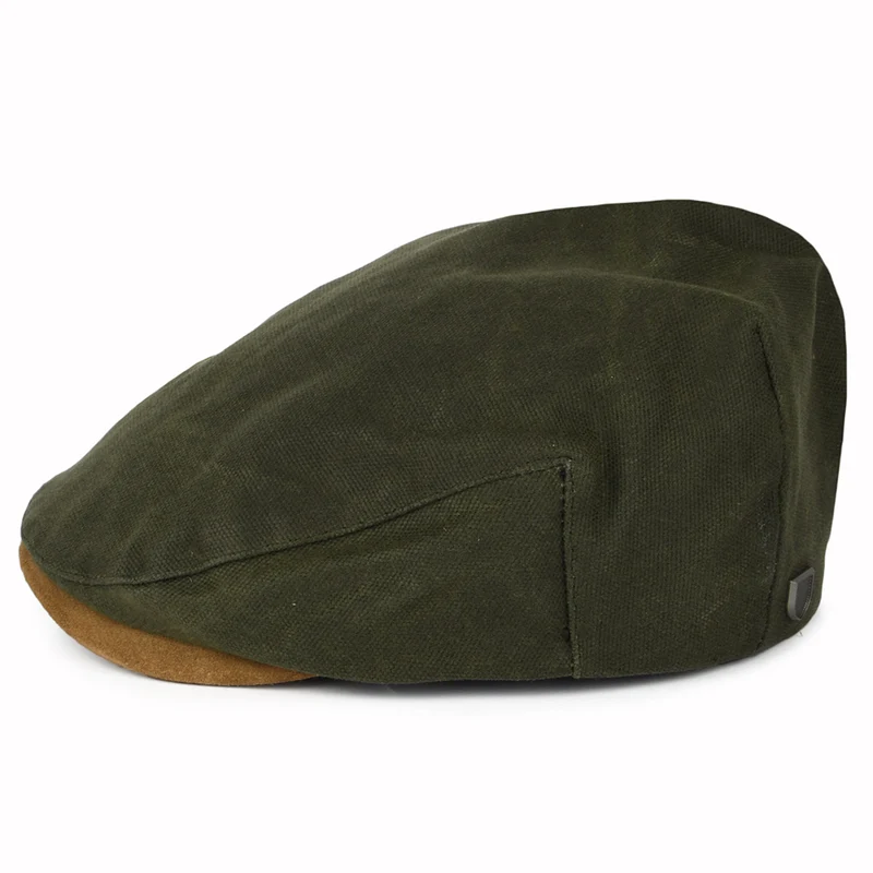 Casquette Plate Hooligan olive-beige sable BRIXTON