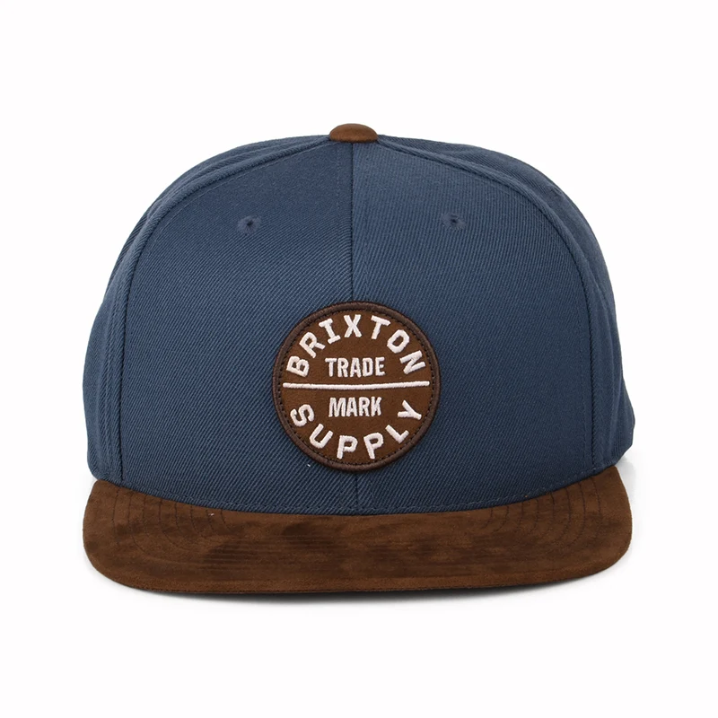 Casquette Snapback Oath III bleu-marron BRIXTON