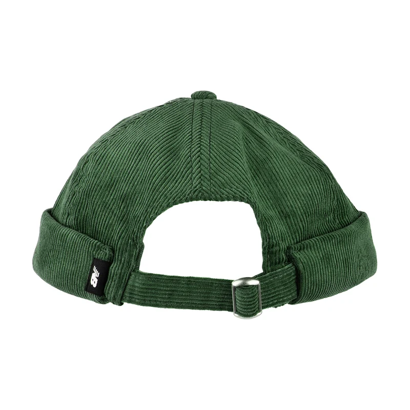 Bonnet Miki Breton en Velours Côtelé Délavé olive NEW BALANCE