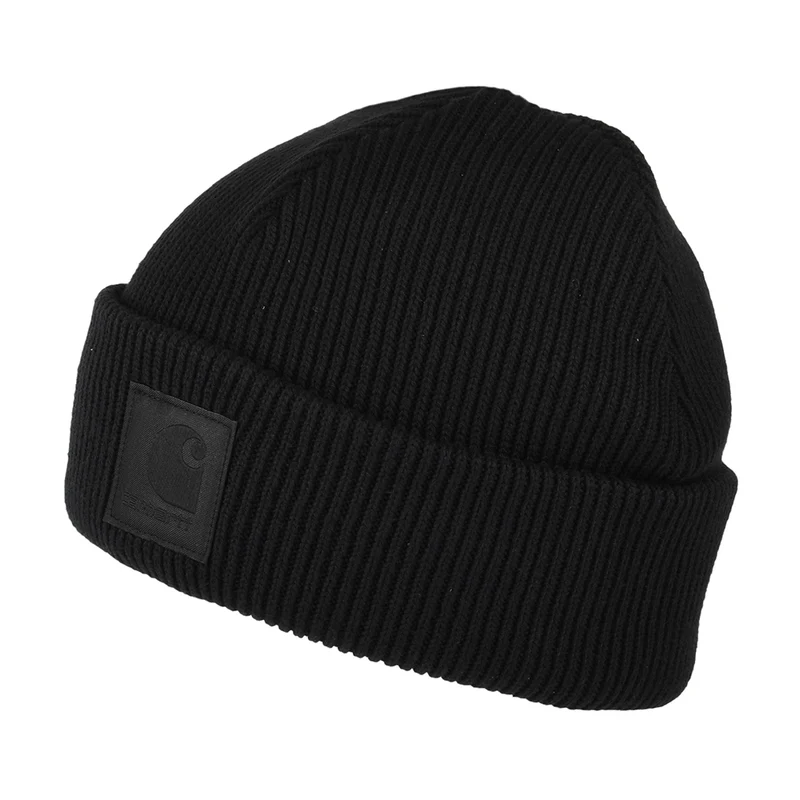 Bonnet Marin en Coton Côtelé Milo noir CARHARTT WIP