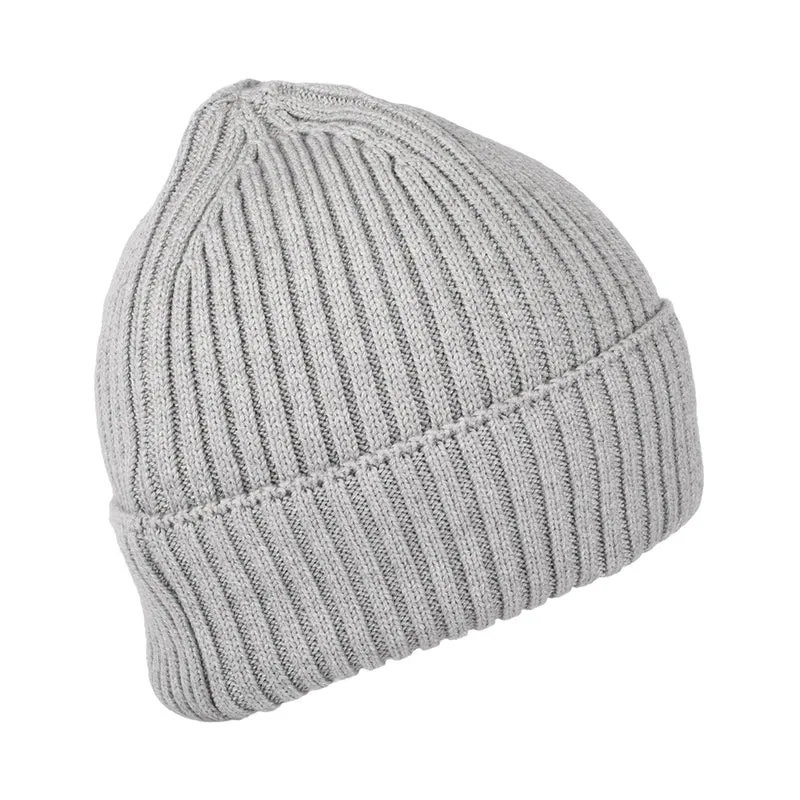 Bonnet Côtelé TJM Flag gris chiné TOMMY HILFIGER