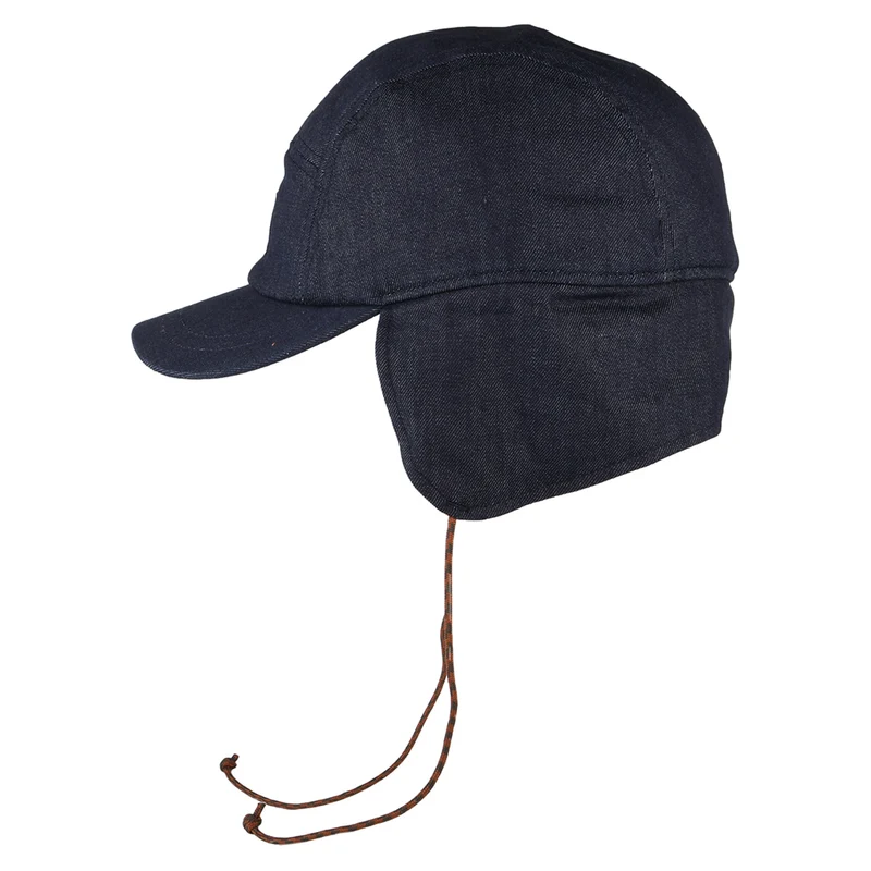 Casquette 5 Panel Avec Protège-Oreilles Range denim-marron PATAGONIA