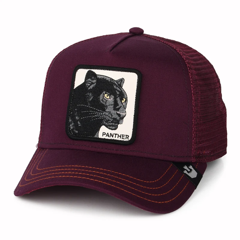 Casquette Trucker Black Panther bordeaux GOORIN