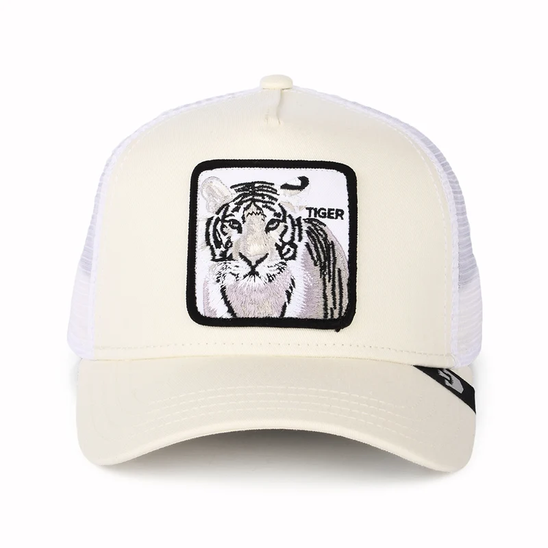 Casquette Trucker White Tiger blanc GOORIN