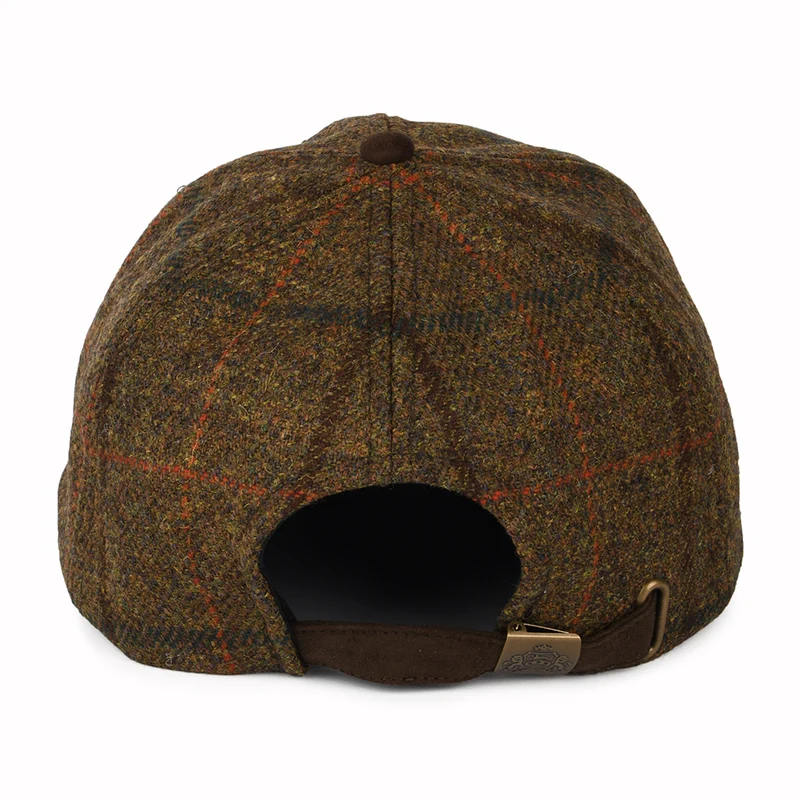 Casquette Hydrofuge Epsom marron-rouille-bleu FAILSWORTH