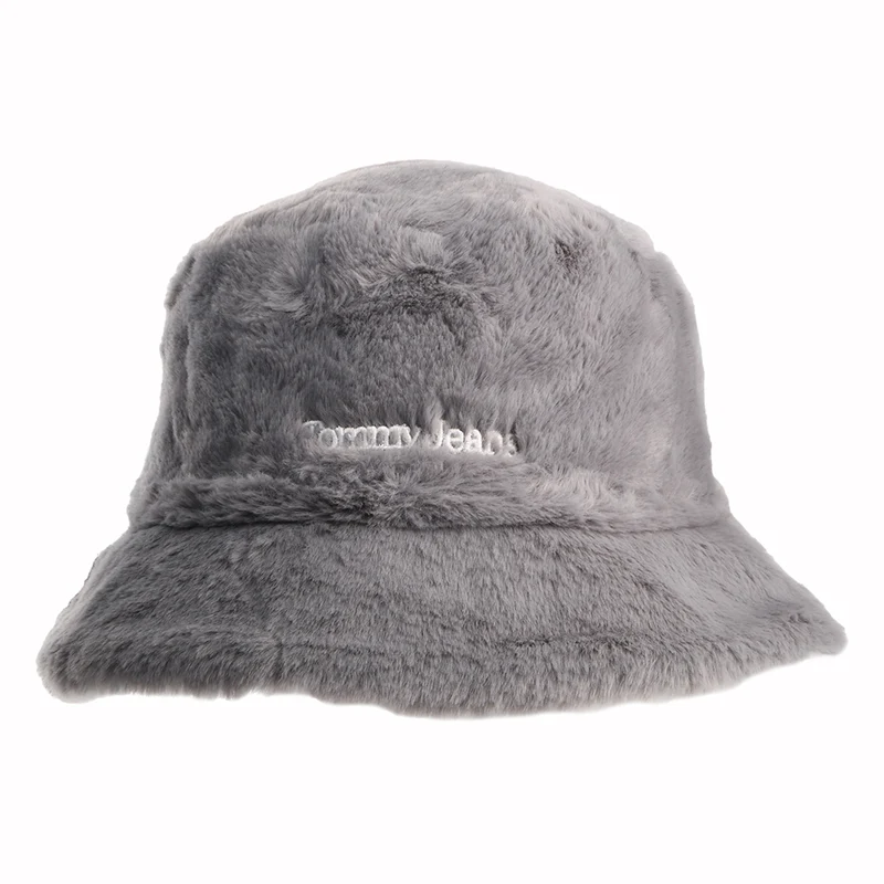 Chapeau Bob en Fausse Fourrure Réversible TJW Fuzzy ecru TOMMY HILFIGER