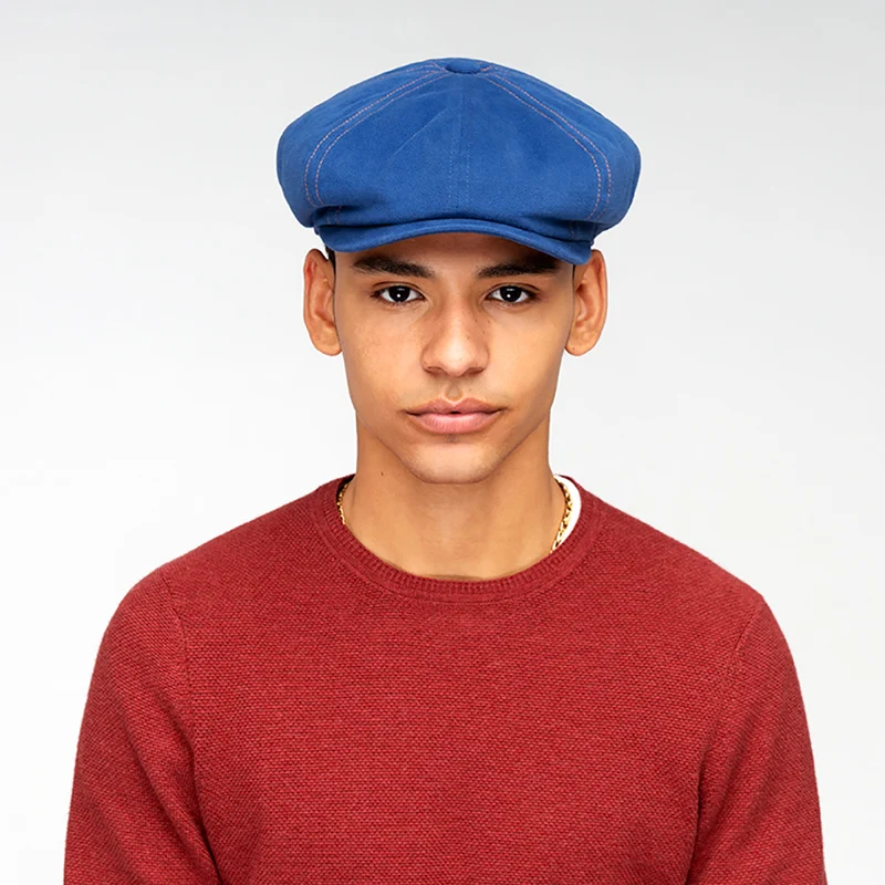 Casquette Gavroche Heavy Washed bleu KANGOL