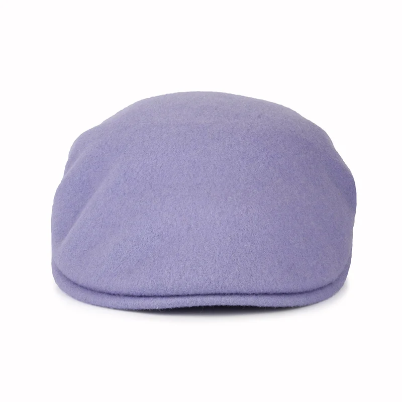 Casquette Plate en Laine 504 lavande KANGOL