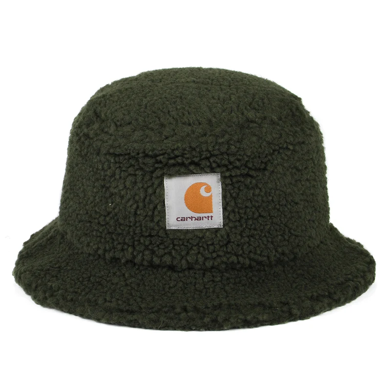 Chapeau Bob en Polaire Sherpa Prentis cyprès CARHARTT WIP
