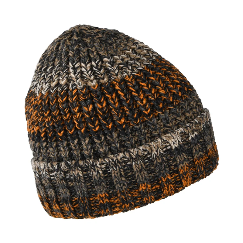 Bonnet à Revers Recyclé Akotan ocre-multi BARTS