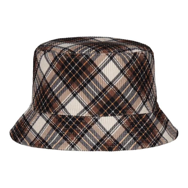 Chapeau Bob à Carreaux Denetti marron BARTS