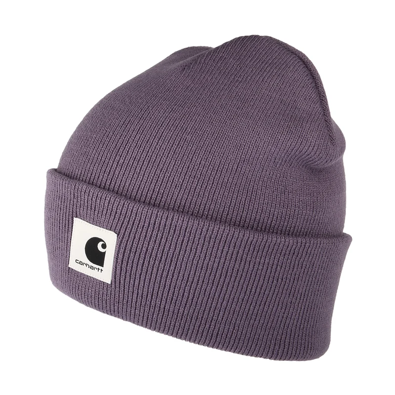 Bonnet à Revers Ashley violet clair CARHARTT WIP