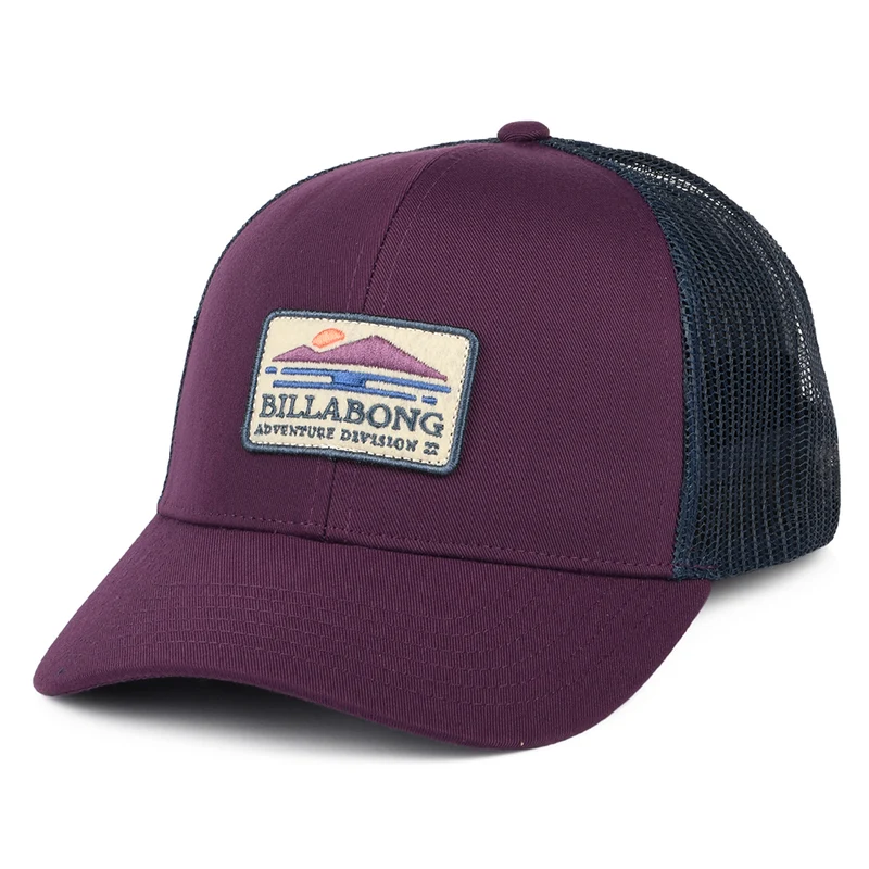 Casquette Trucker Walled ADIV bordeaux-bleu marine BILLABONG