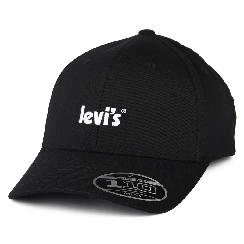 Casquette Flexfit Poster Logo noir LEVI'S
