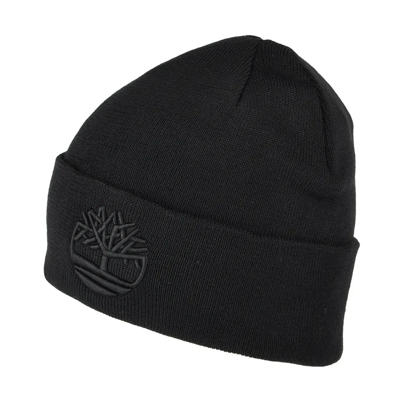 Bonnet Recyclé Broderie 3D Ton Sur Ton noir TIMBERLAND