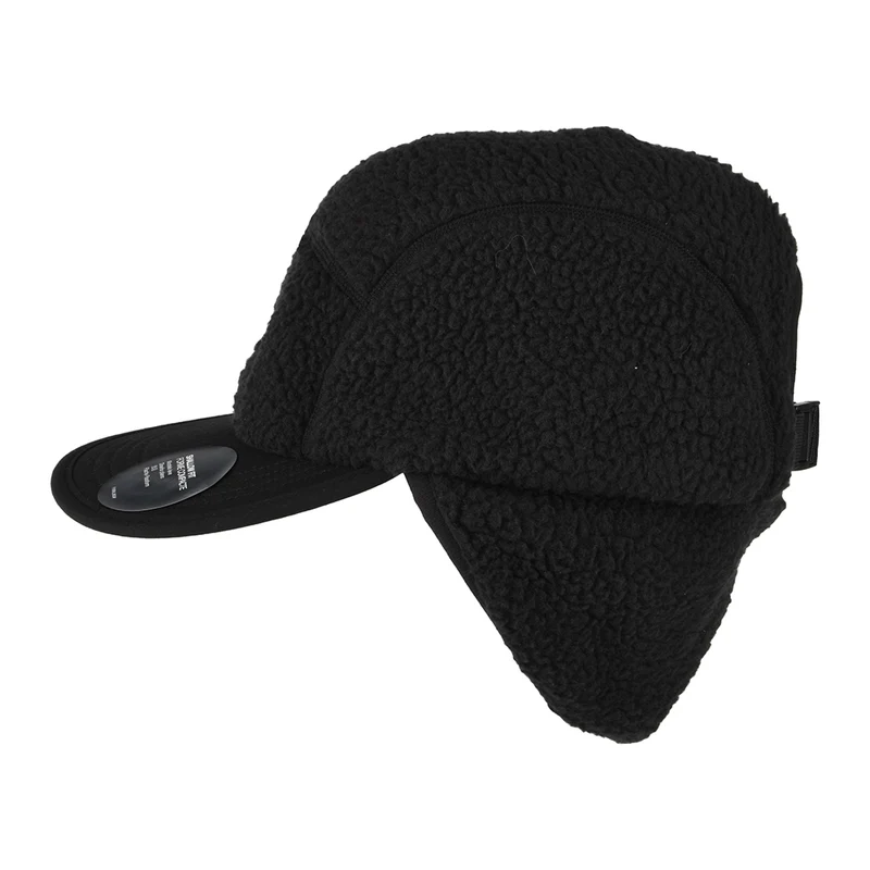 Casquette 5 Panel Hydrofuge en Polaire Avec Protège-Oreilles Cragmont noir THE NORTH FACE