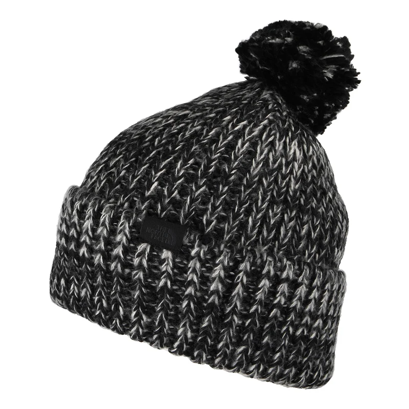 Bonnet à Pompon Cozy Chunky noir THE NORTH FACE