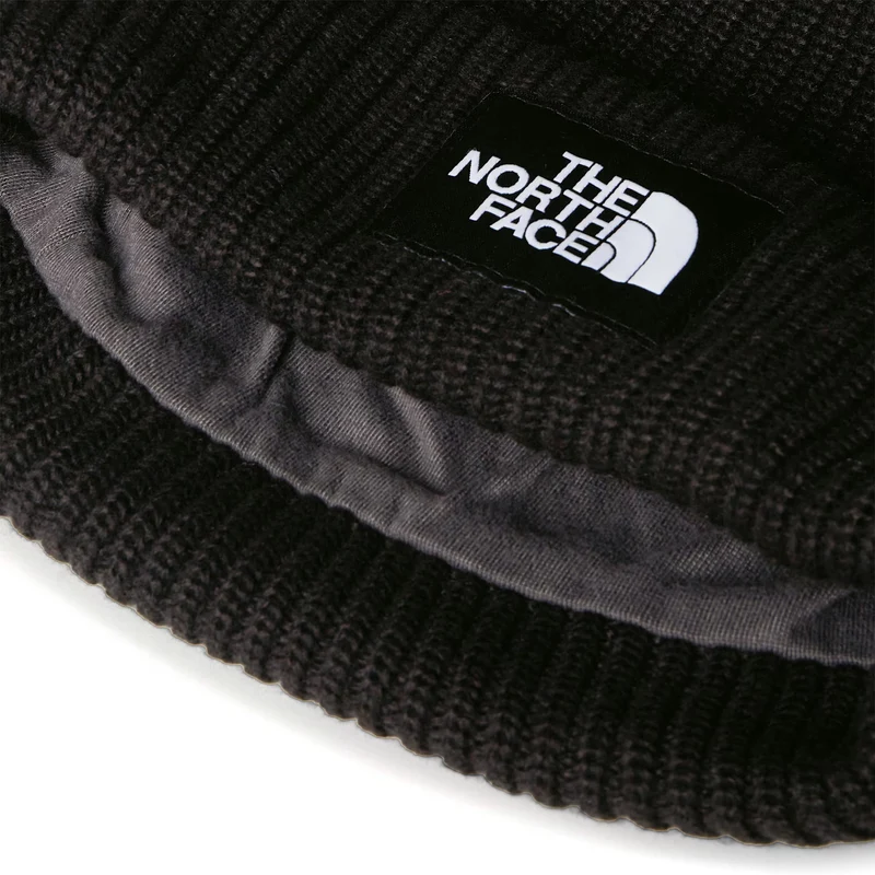 Bonnet Enfant Doublé Recyclé Salty noir THE NORTH FACE