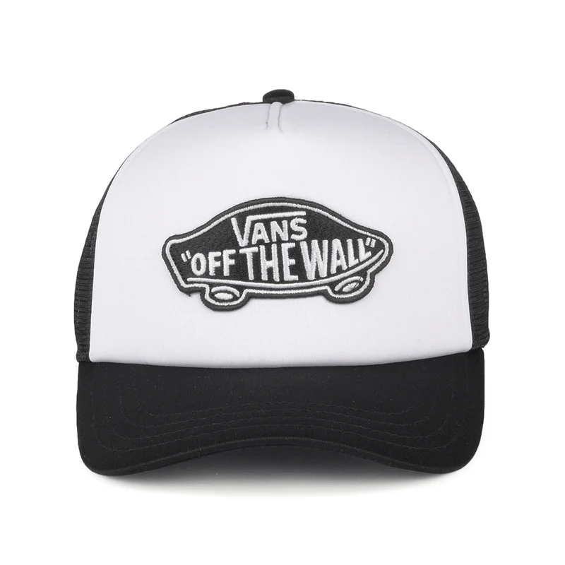 Casquette Trucker à Visière Incurvée Classic Patch noir-blanc VANS