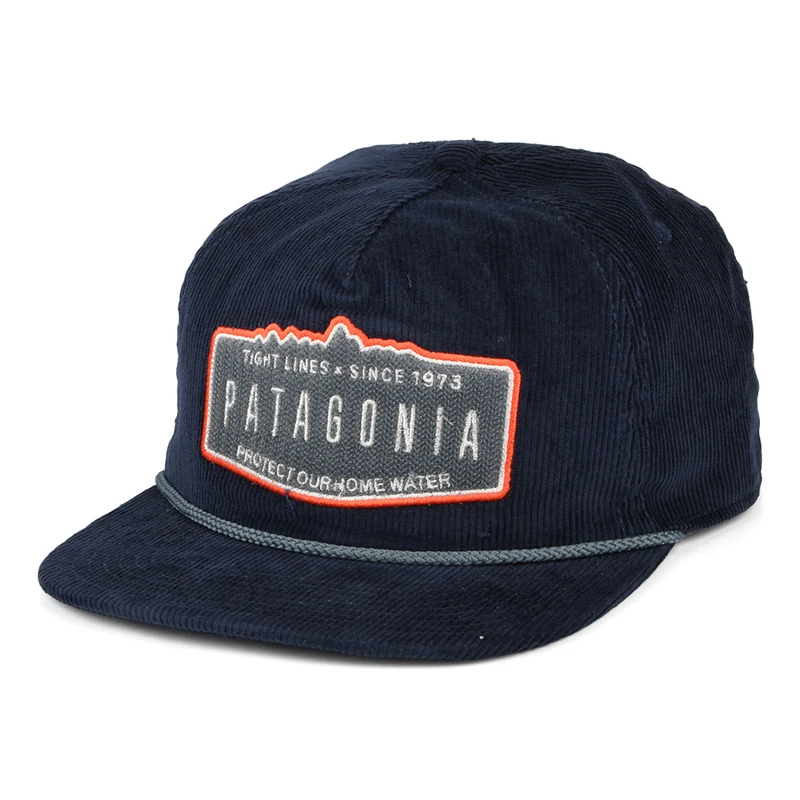 Casquette Snapback en Velours Côtelé Ridgecrest Fly Catcher bleu marine PATAGONIA