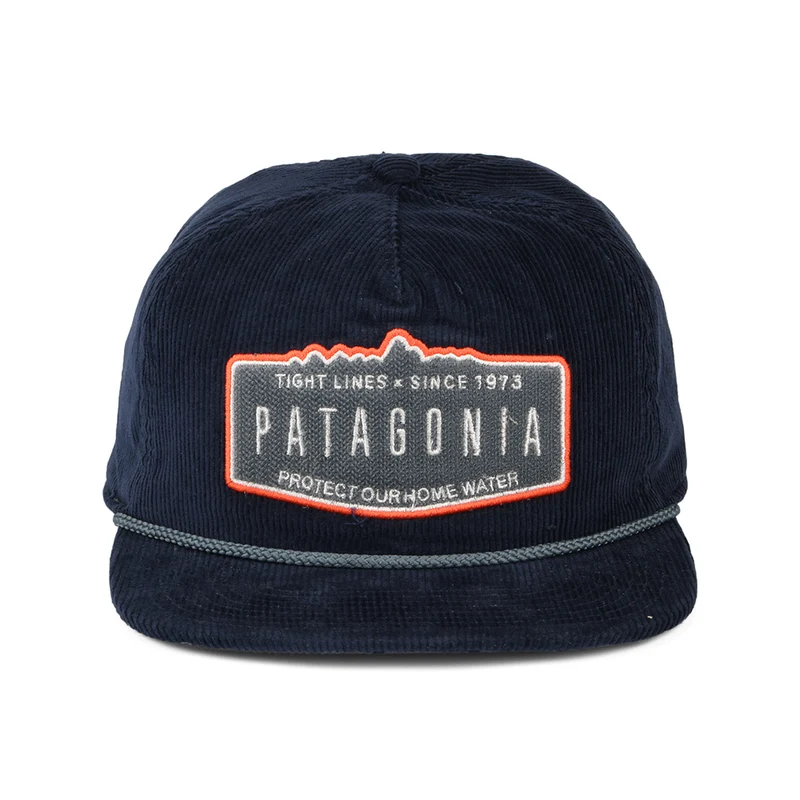 Casquette Snapback en Velours Côtelé Ridgecrest Fly Catcher bleu marine PATAGONIA