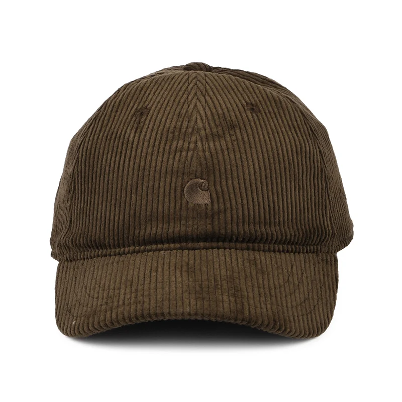 Casquette en Velours Côtelé Harlem marron profond CARHARTT WIP
