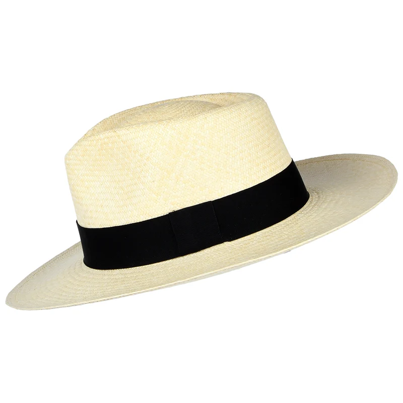 Chapeau Fedora Panama C-Crown naturel JAXON & JAMES