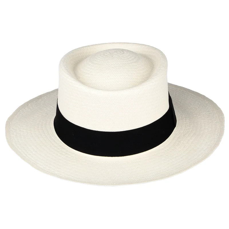 Chapeau Gambler Panama décoloré JAXON & JAMES
