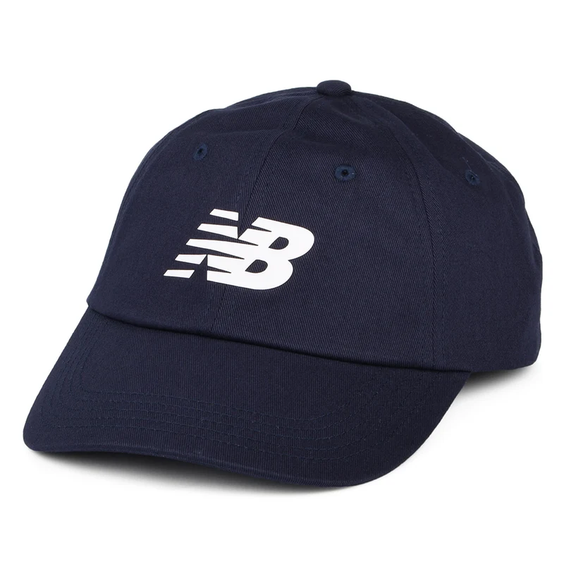 Casquette Snapback à Visière Incurvée bleu marine NEW BALANCE