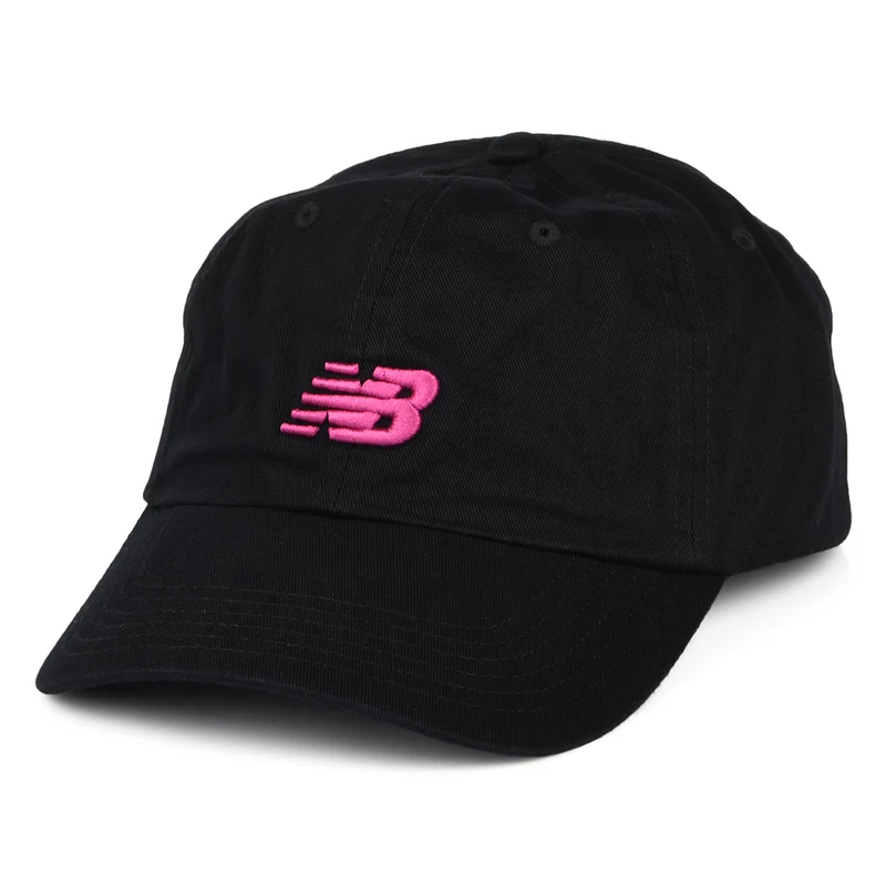 Casquette à Visière Incurvée Classic NB noir-rose NEW BALANCE