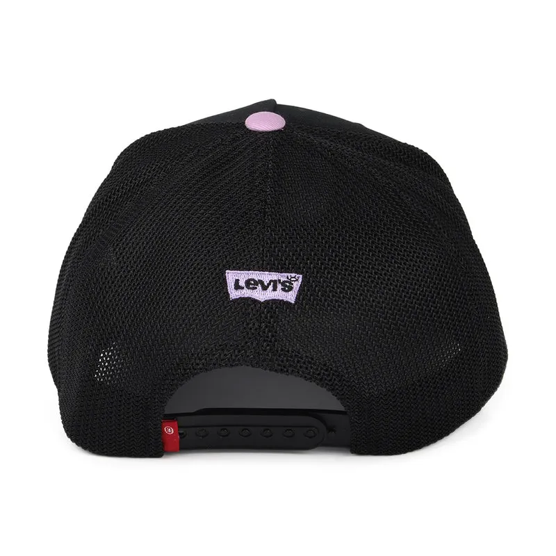 Casquette Trucker avec Étiquette Vierge Flexfit Earth Day Graphic noir LEVI'S