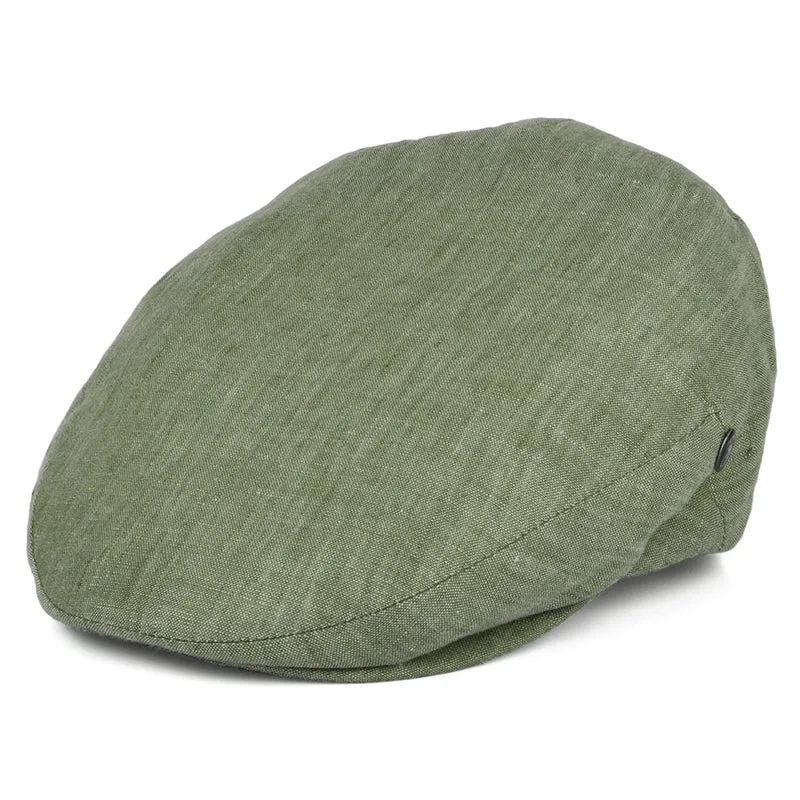 Casquette Plate en Lin sauge CITY SPORT