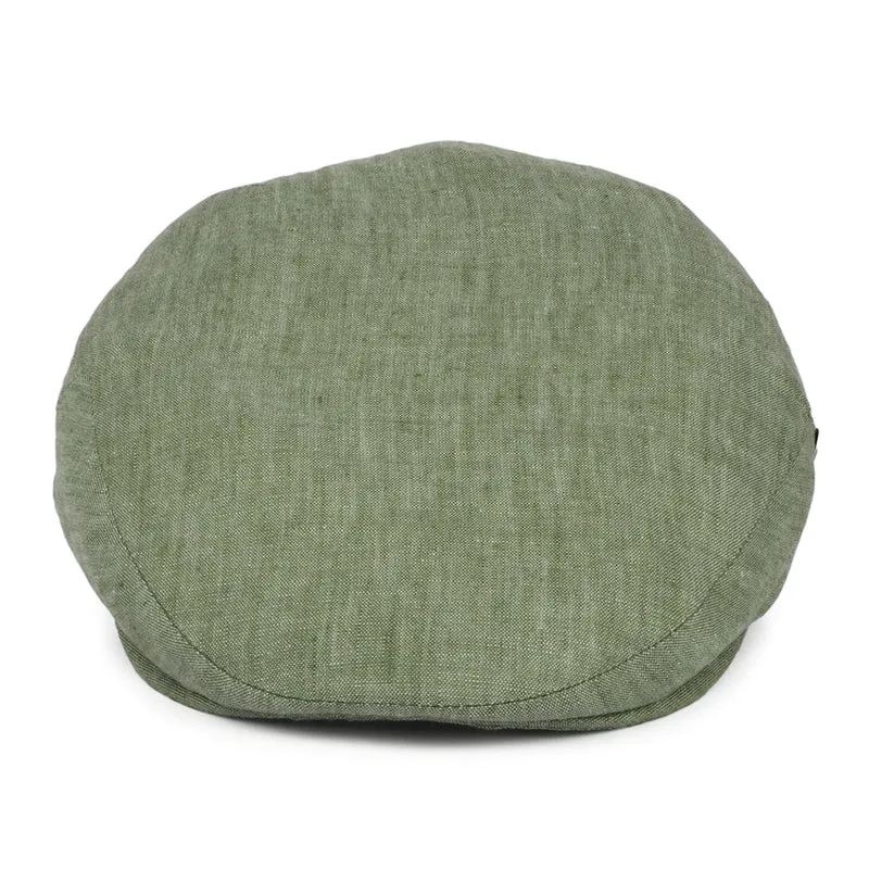 Casquette Plate en Lin sauge CITY SPORT