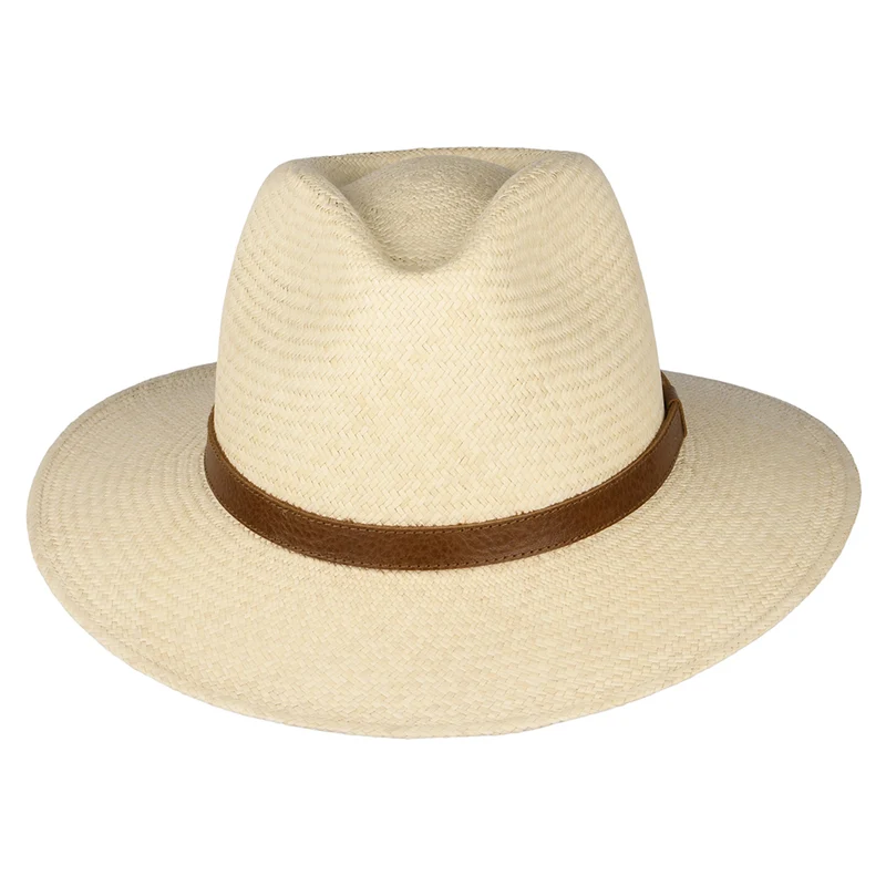 Chapeau Panama Fedora Safari naturel FAILSWORTH
