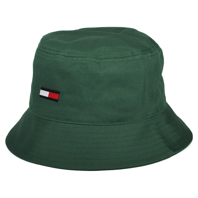 Chapeau Bob en Coton Bio TJM Flag sauge TOMMY HILFIGER