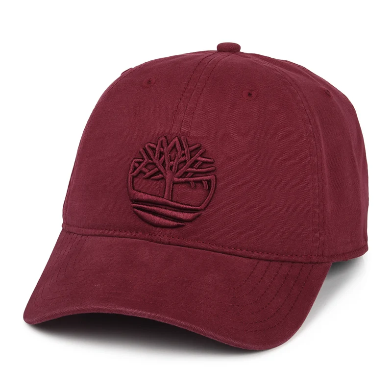 Casquette en Toile de Coton Soundview bordeaux TIMBERLAND
