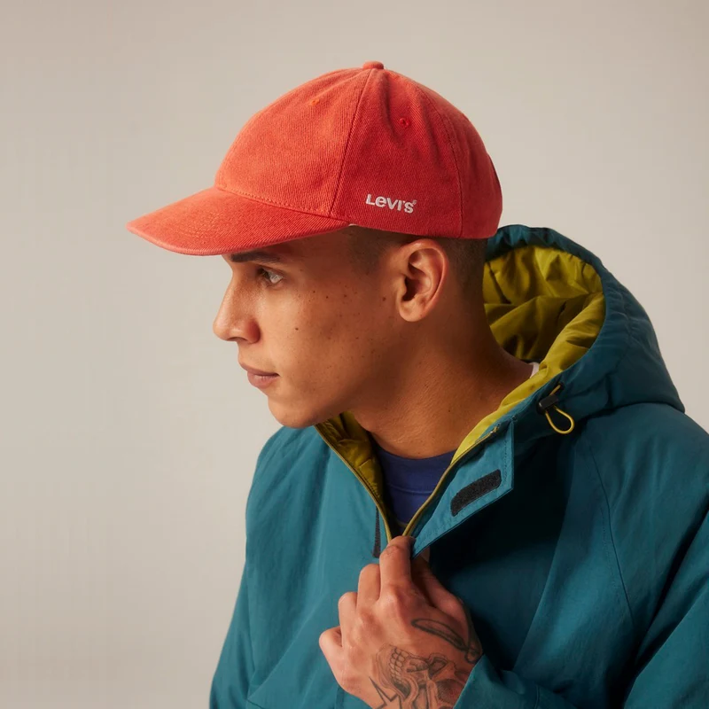 Casquette en Jean Essential orange foncé LEVI'S