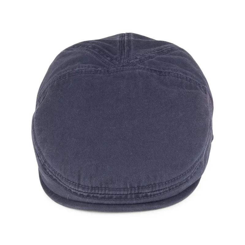 Casquette Plate en Coton Paradise bleu marine STETSON