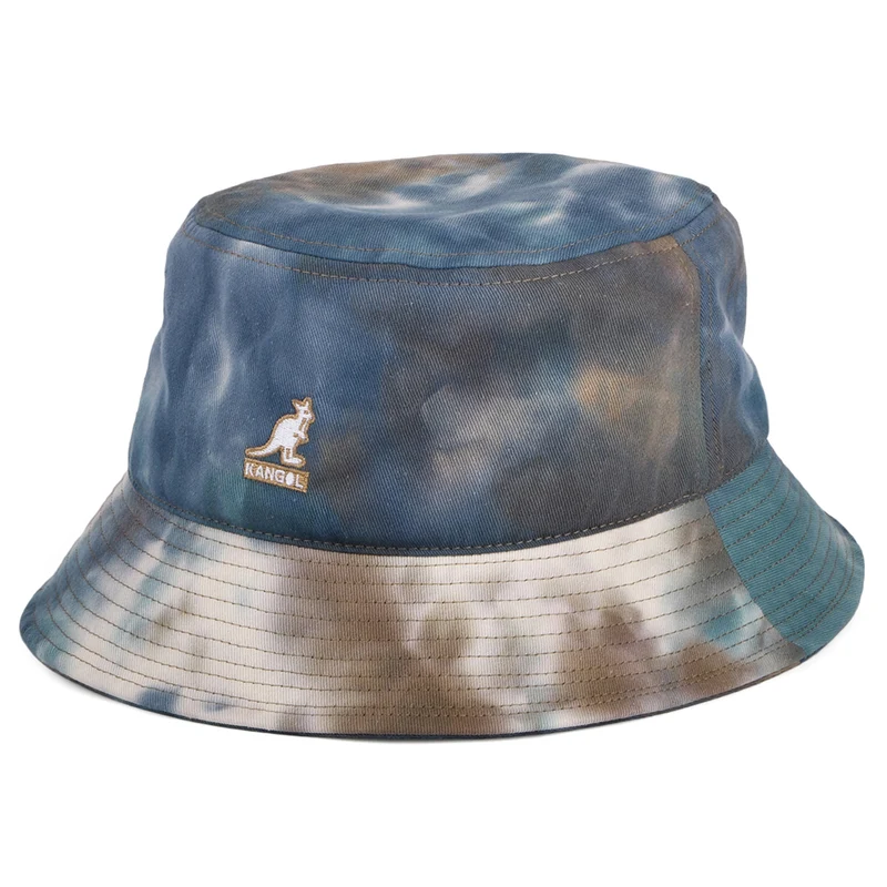 Chapeau Bob Tie Dye marron-bleu-multi KANGOL